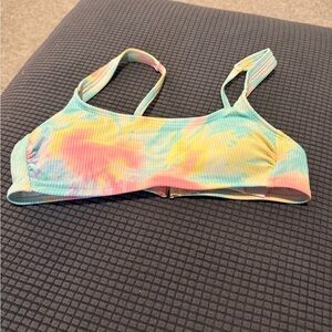 Xhilaration Pastel Tie-Dye Bikini Top for Teen Girl